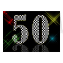 50 Dazzle Greeting Card