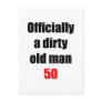 50 Dirty Old Man