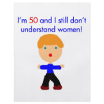 50 Don't understand women Custom Flyer
