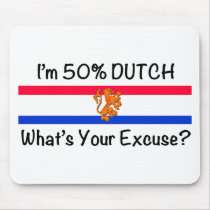 50% Dutch Mouse Pad