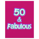 50 & Fabulous Birthday Gifts flyers