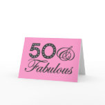50 & Fabulous Gift cards
