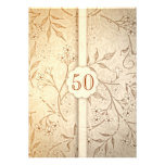 50 golden wedding anniversary invitations