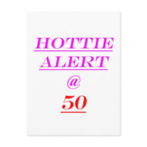 50 Hottie Alert Post Cards