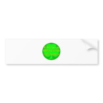 50% Irish 50% German 100% Awesome Bumper Sticker