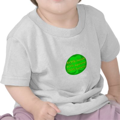 50% Irish 50% Japanese 100% Awesome T Shirt by bartstshirts