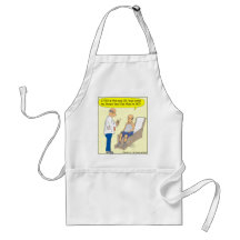 50 Is The New 30 Cartoon Apron