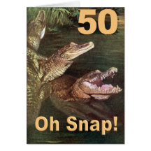 50, Oh Snap Greeting Cards