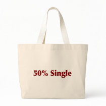 50% Single Tote Bag
