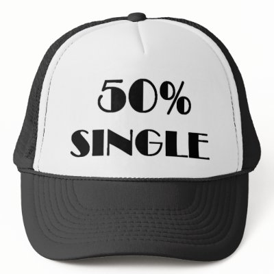 50% Single Hat by Alleycatshirts