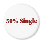 50% Single magnets