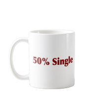 50% Single Coffee Mug