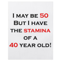 50 stamina