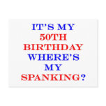 50 Where's my spanking?