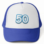 50 Year Birthday or Anniversary - Add Text Mesh Hats
