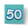 50 Year Birthday or Anniversary - Add Text Pins