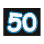 50 Year Birthday or Anniversary - Add Text Post Cards