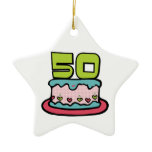 50 Year Old Birthday Cake Ornaments