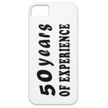50 years of experience iPhone 5 case