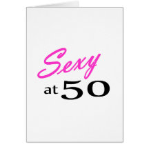 50 Years Old Greeting Card