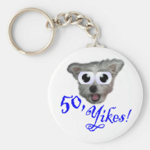 50, Yikes! Keychain
