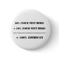 50% (Your Text Here) Pin