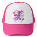 50's & 60's Flower Power hats