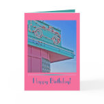50s drive-in birthday card