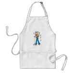 50s Male Singer Stick figure t-shirts and Gifts Aprons
