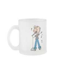 50s Male Singer Stick figure t-shirts and Gifts Mug
