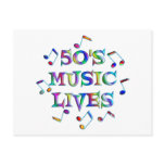 50s Music Lives Postcards