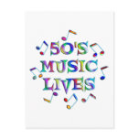 50s Music Lives Postcards