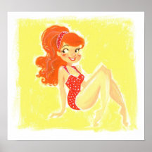 50s pinup posters