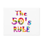 50s Rule Post Cards