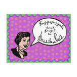 50's Save the Date Template Post Card