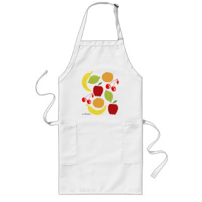 50s style fruits apron by Retroversity