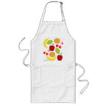 50s style fruits apron