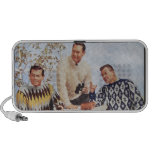50's Sweater Guys Doodle Ipod Speakers