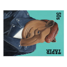 50s Tapir Post Card