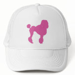 50s Vintage Pink Felt Poodle Hats