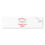 50th. ANNIVERSARY Bumper Sticker
