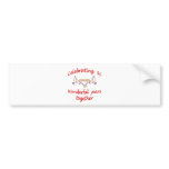 50th. ANNIVERSARY bumper stickers