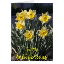 50th anniversary Card