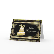 50th Anniversary Congratulations Card