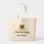 50th Anniversary - Gold Canvas Bag