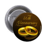 50th Anniversary | Gold Script Button
