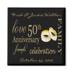 50th Anniversary Party Favour - Easy to Personalis