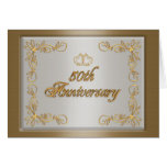 50th Anniversary party invitation card