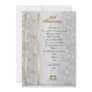 50th anniversary party invitation Victorian angels