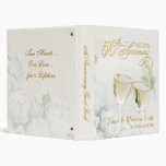 50th Anniversary - Personalised Guest Book Vinyl Binder